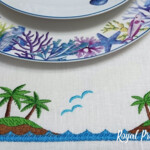 Coast with Palm Trees - 3 sizes
