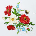 Bouquet Poppy and Daisy flowers - 4 sizes