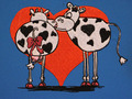 Machine Embroidery Design Cow lovers