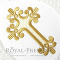Machine Embroidery Design Cross - 2 sizes