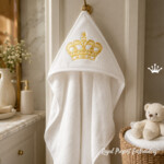 Gold Crown Machine Embroidery Design - 3 sizes