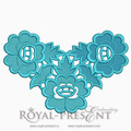 Machine Embroidery Design Cutwork lace flowers