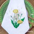 Machine Embroidery Design Dandelions - 2 sizes