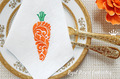 Decorative ornamental carrot