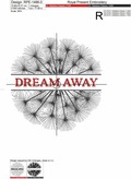 Dream Away dandelions Frame Machine Embroidery Design - 5 sizes