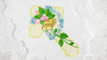 Machine Embroidery Design Easter Religious Cross with Flowers - 3 sizes