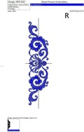 Machine Embroidery Design Elegant Decor - 2 sizes
