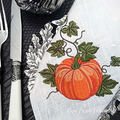 Machine Embroidery Design Elegant Pumpkin