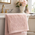 Art Nouveau Towel Ornament Machine Embroidery Design