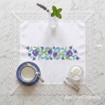 Emerald Bloom Floral Border - 2 in 1