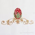 Machine Embroidery Design Faberge Egg - 3 sizes
