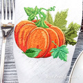 Machine Embroidery Design Fall Pumpkin