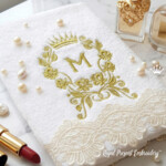 Floral graceful frame - 2 sizes