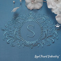 Baroque Monogram Blank - 3 sizes