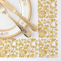 Gold Flower motif for borders Machine Embroidery Design