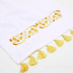 Gold branch grapes and wheat - 4 sizes