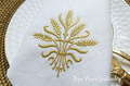Machine Embroidery Design Gold spikelets