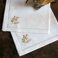 Machine Embroidery Design Golden leaves