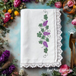 Graceful Grapes border - 3 sizes