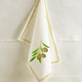 Mediterranean Green Olives Machine Embroidery Design - 2 sizes
