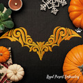 Ornamental Halloween bat - 5 sizes