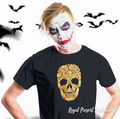 Machine Embroidery Design Halloween skull - 3 sizes