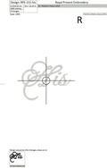 Machine Embroidery Design His - 2 sizes