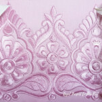 Indian Pink Lace border in 2 sizes