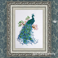 Indian peacock on the tree - 3 sizes