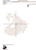 Lace Beautiful Swan Machine Embroidery Design - 2 sizes