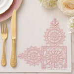 Lace Corner Machine Embroidery Design - 3 sizes