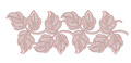 Machine Embroidery Design Lacy Leaves