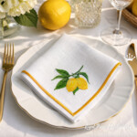 Lemon Branch Embroidery Design - 2 sizes
