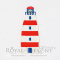 Machine Embroidery Design Lighthouse