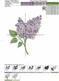 Spring Lilac Branch - 2 sizes
