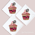 Lovely cupcake Machine Embroidery Design