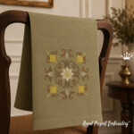 Acanthus Quilt Block Machine Embroidery – Classic, 7 Sizes