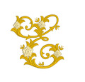 Machine Embroidery Design - Monogram E