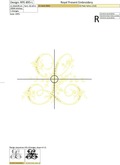 Machine Embroidery Design Monogram L