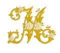 Machine Embroidery Design - Monogram M
