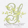 Machine Embroidery Design - Monogram Y
