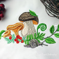 Mushrooms Machine Embroidery Design