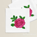 Neckline with roses Machine Embroidery Design