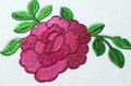 Neckline with roses Machine Embroidery Design