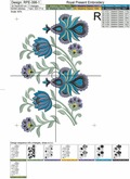 Orchid Border Large - 2 sizes