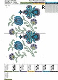 Orchid Border Large - 2 sizes