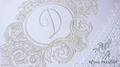 Ornamental baroque frame Machine Embroidery Design - 2 sizes