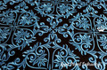 Ornamental floral background Machine Embroidery Design - 9 sizes