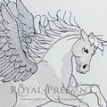 Machine Embroidery Design Pegasus