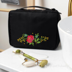 Pink Border with Rose - 2 sizes